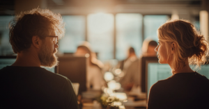 Corporate office space for risk and compliance operations